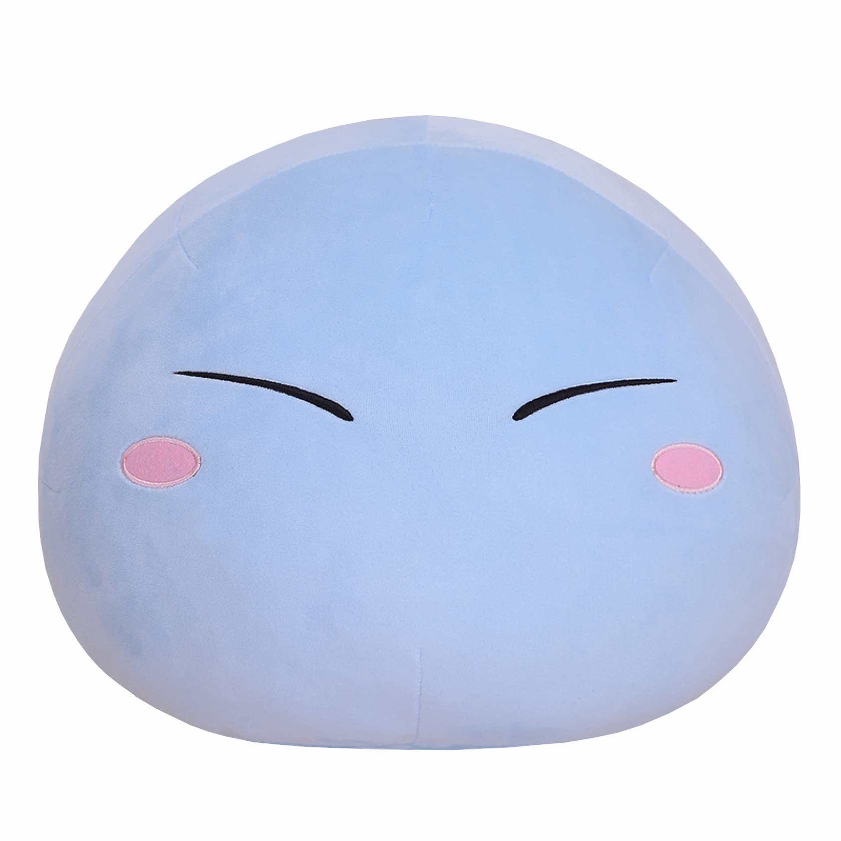 poiuhygu Anime Rimuru Plush Pillow Stuffed Doll Plushies Cute Expression Plushie Throw Pillows Japan Manga Figure Toys for Youth Teens Adults Birthday Gifts Room Decorations Small Big Large 17.7''