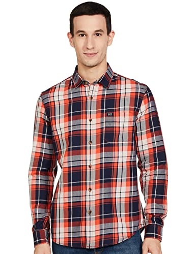 Image of THE Indian Garage CO Men Polycotton Slim Fit Shirt