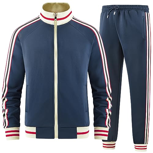 Survêtement homme anti-frottement ensemble jogging confortable taille XXL