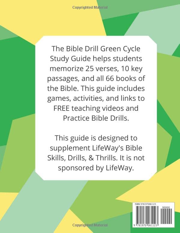 Bible Drill Green Cycle CSB Study Guide - Image 2