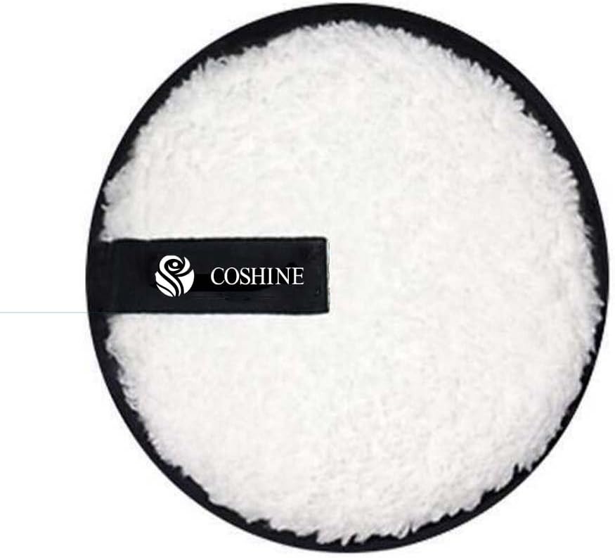 Coshine Makeup Removal Cookie Puff, Face Eraser Removing Cleaning Puff (1piece)