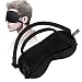 Sleeping Mask MYCARBON Silk Eye Mask Super Soft Sleep Mask Light Weight Eye Cover for Sleeping Blinders With Two Adjustable Straps Night Mask Block All Light Out for Women Men Kids to Sleep Travel Nap