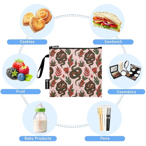 Bolsas reutilizables para sándwich 3 unidades miniatura 5