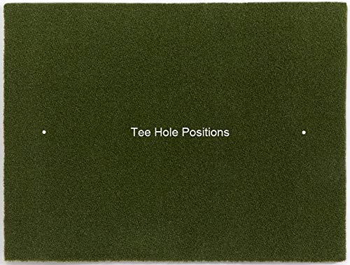 Dura-Pro Commercial Golf Mat - 4X5 Feet Premium Turf Indoor/Outdoor Mat For Hitting & Chipping - Golf Stance Mat For Pros & Beginners W/Golf Accessories (Golf Tray + 3 Rubber Golf Tees) #TOP2