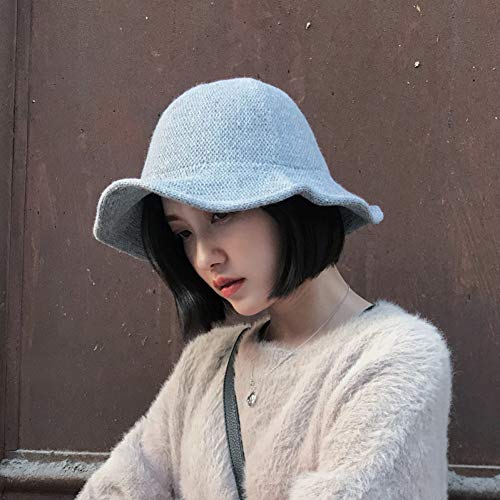 Bonnet tricoté style art sauvage chapeau de pêcheur au chaud pour la mi-saison