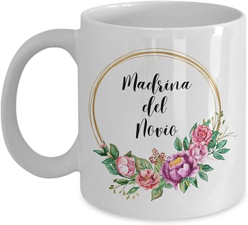 Regalo de Boda a Madrina Del Novio, Regalo Propuesta De Boda a Madrina Del Novio, Taza De Boda Para Madrina Del Novio, Regalo a Madrina Del Novio,