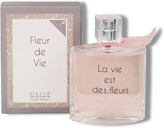 FLEUR DE VIE POUR FEMME, EAU DE PARFUM 3.4 FL. OZ. BODY GLIMER PERFUME FOR WOMEN. CITRIC FLORAL FRAGRANCE.