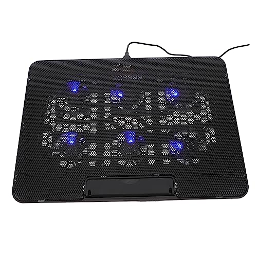 Base para Laptop con Ventiladores Dobles y Altura Ajustable miniatura 1