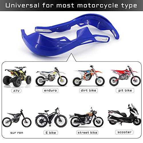 Jfg Racing Motorcycle Universal Handguards Aluminum Hand Guards Brush Bar For Off Road Atv For Sur Ron Motocross Dirt Bike Enduro -Blue #TOP3