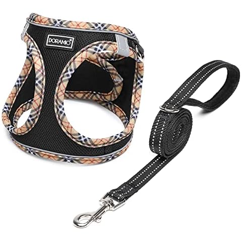 DORAMIO Step-in Dog Harness and Leash Set Cover