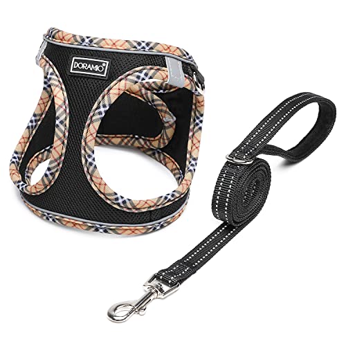 DORAMIO Step-in Dog Harness and Leash Set