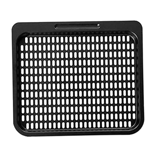 Bandeja de aire Freidora Bandejas de cocción de acero al carbono para el horno de freidora de aire Costilla para hornear para hornear anti-lavavajillas CERTIA SEGURA DE LA CUNDA DESECTURA DE LA CARRA