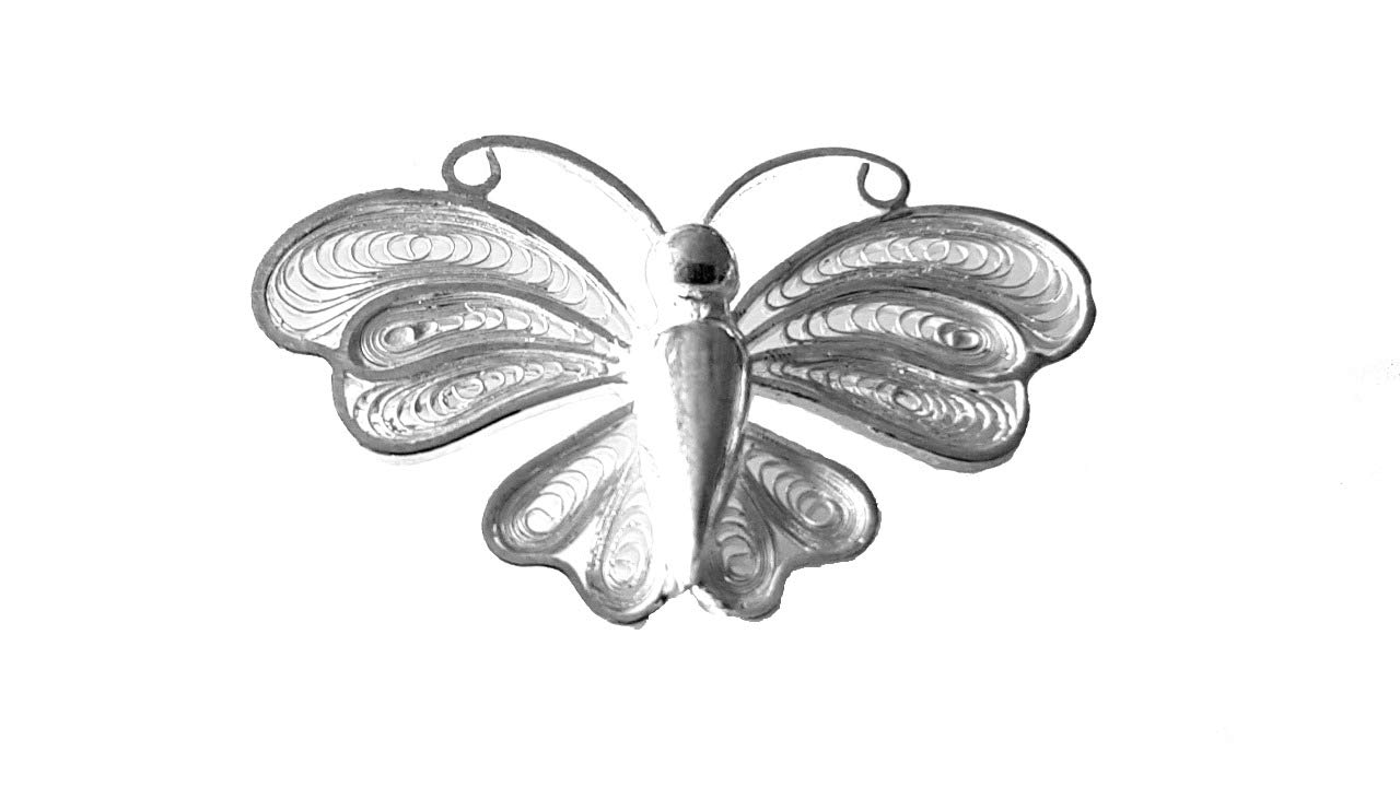 ARTEASTIC - handcrafted traditions of the eastArteastic Silver Filigree Jewellery Brooch For Women (SJ-Brooch-994)