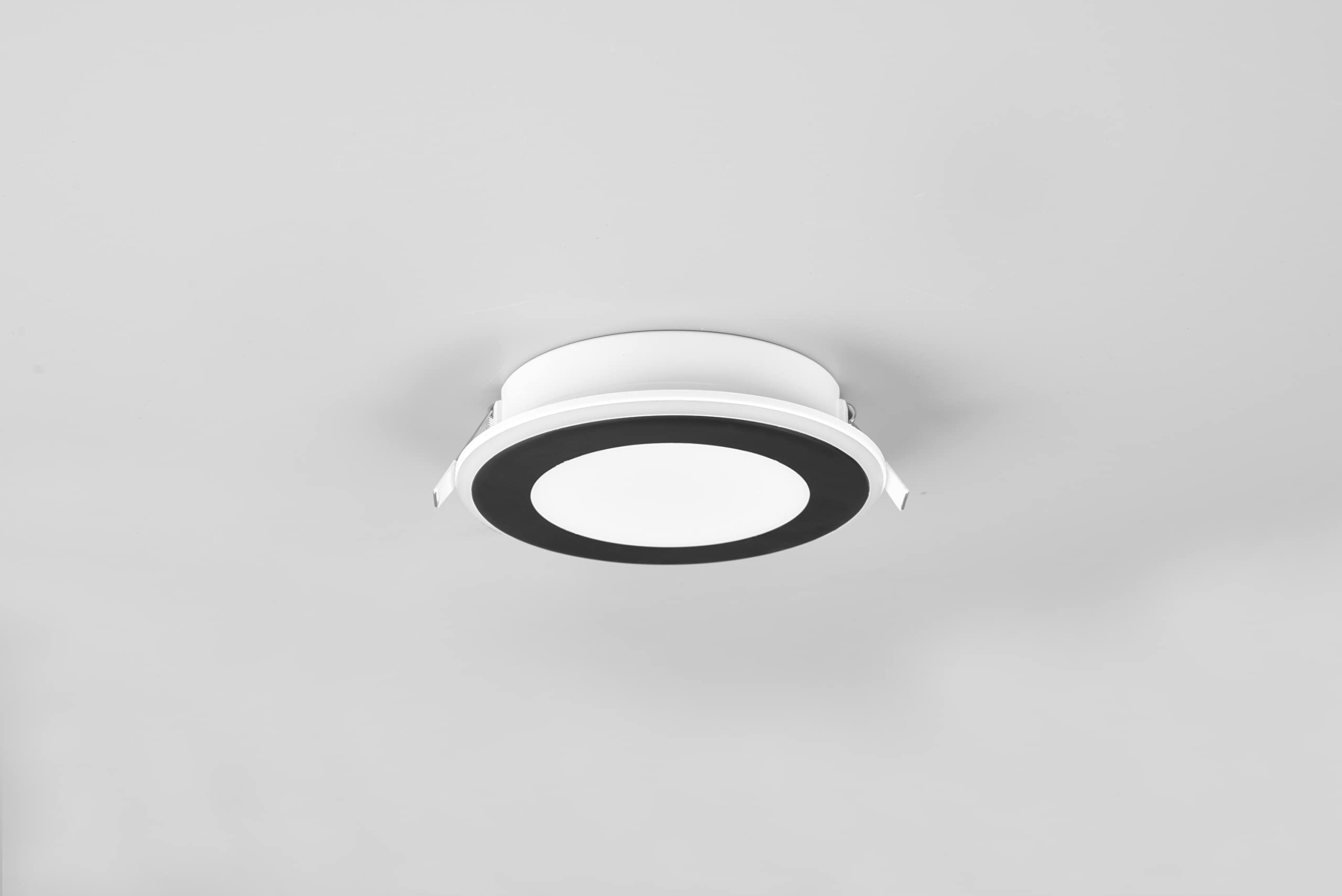 Trio Leuchten LED Einbauleuchte Aura 652410132, Kunststoff Schwarz matt, inklusiv 10 Watt LED |