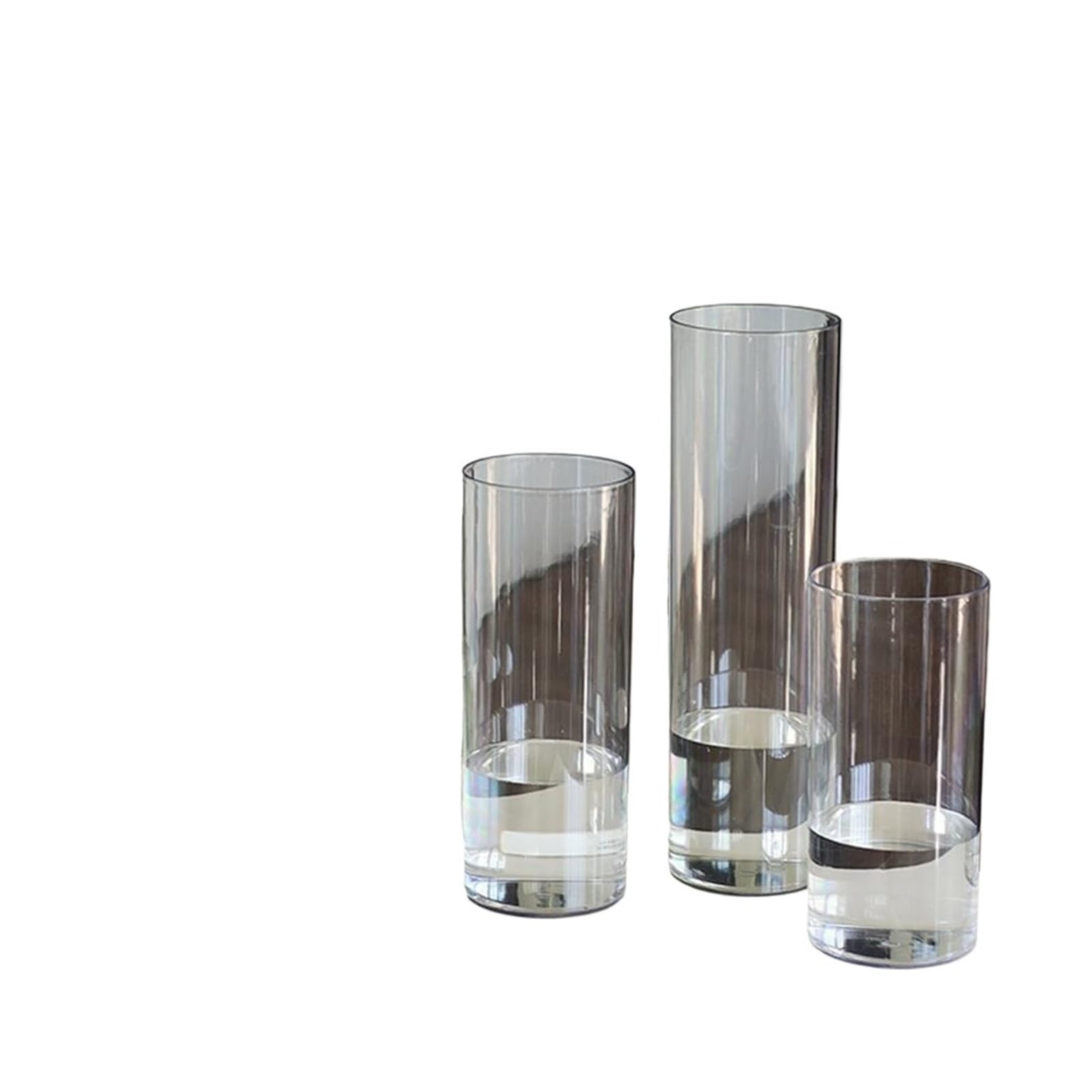 Acrylic Vase Hydroponics Plants Desktop