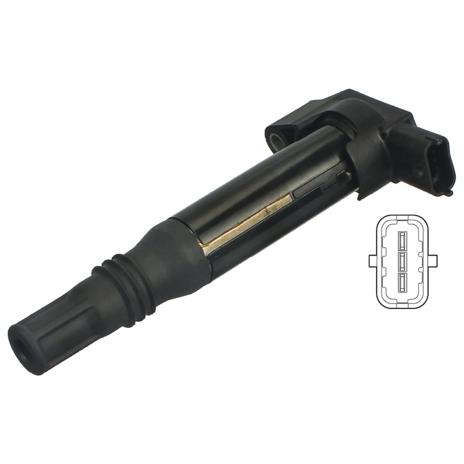 DELPHI Bobina d'accensione 12V Sistema Di Accensione GN10583-12B1 Compatibilità con OPEL Corsa F Crossland X P17 CORSA F Cassone/coda spiovente, PEUGEOT 208 I Hatchback CA, CC 2008 Station Wagon CU