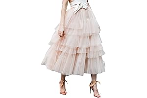 Ethereal Tulle Tiered Dress for Enchanting Occasions