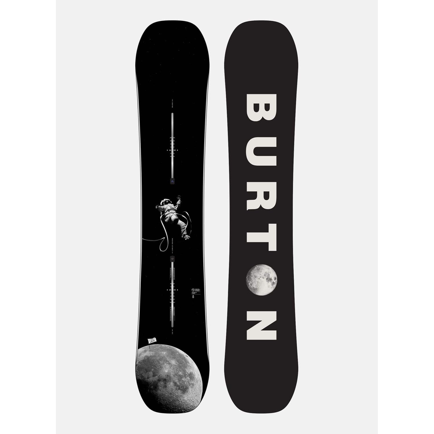 Burton - Process Flying V Black Mens Snowboard - Size 157 Wide