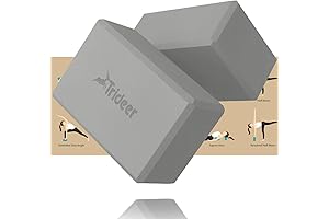 Trideer Premium Yoga Bricks: Elevate Your Practice with Enhanced Support