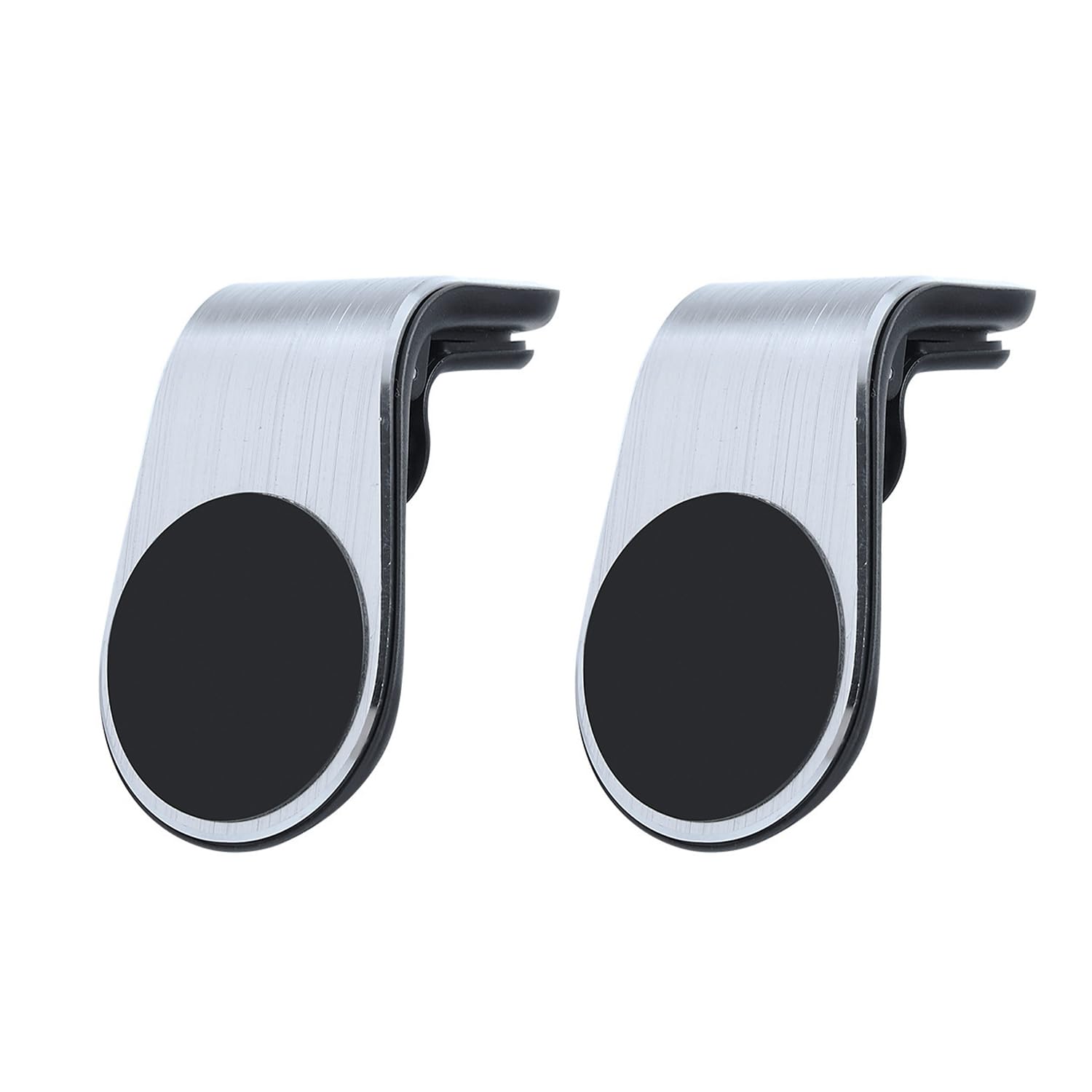 Supporto Per Ugello Magnetico Da 2 Pezzi, Forte Clip Magnetica Per Auto, Supporto Di Navigazione Compatto, Leggero, Resistente E Conveniente Per Telefoni Cellulari.