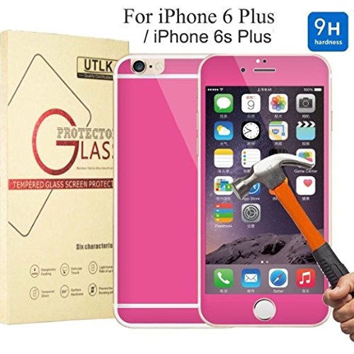 UTLK 6 Plus Glass Screen Protector Hot Pink