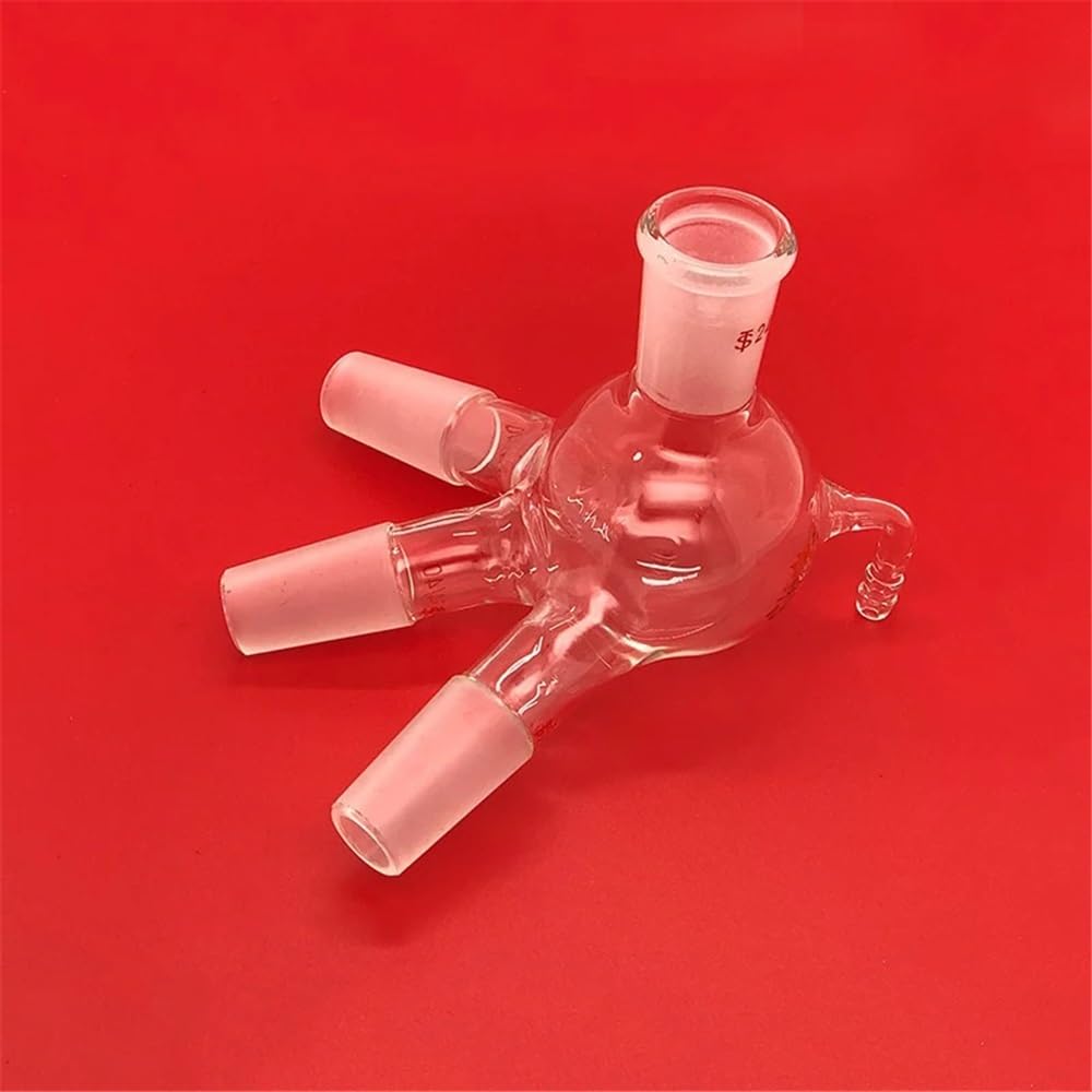 Cristalería de laboratorio de vidrio de destilación de 100 ml, 24/29