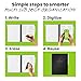 Rocketbook Multi-Subject Reusable Smart Notebook, Notebook For School and Work, 70 Lined Pages Multi-Subject, 4 Adjustable Dividers, Letter Size 8.5x11, Black