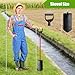 Garden Shovel, Heavy Duty Trench Shovel for Digging,12