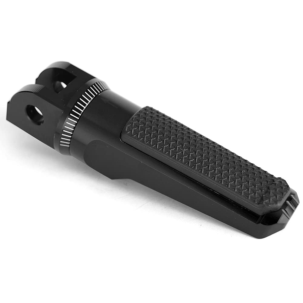 Repose-pieds avant pour moto K-T-M125 200 390 Du-ke Du-ke125 Du-ke200 Du-ke390 pour Aprilia Shiver 750 900 (noir)