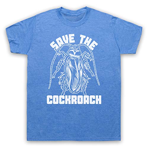 T-shirt Save the Cockroach homme pour message engagé
