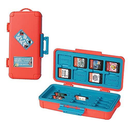 LYNCA Étui pour Cartes de Jeu Switch de Grande capacité pour Jeux Nintendo Switch, Porte-Cartes de Protection pour Cartouches de Jeu avec 23 emplacements pour Cartouches pour Nino Switch NS NX Cover