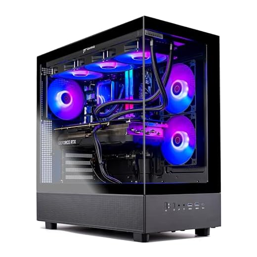 Skytech Azure 3 Gaming PC Desktop, Ryzen 7 9800X3D 4.7 GHz (5.2 GHz Turbo), NVIDIA RTX 5080 16GB, X670 Board, 2TB NVMe SSD, 32GB DDR5 RAM 6000 RGB, 850W Gold ATX 3 PSU, 360mm ARGB AIO, Wi-Fi, Win 11