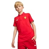 Kid's Scuderia Ferrari Race Cloudspun Polo, Rosso Corsa SS25, Small