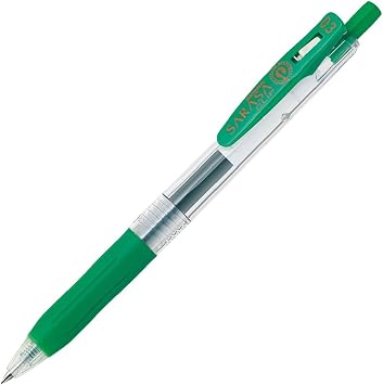 ZEBRA B-JJH15-G Gel Ballpoint Pen Sarasa Clip 0.3 Green 10 Pens
