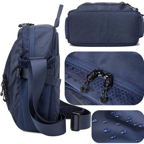 Nylon Crossbody Travel Bag for Women & Men Multi functional outdoor sports shoulder bag for travel、sports、hiking etc4