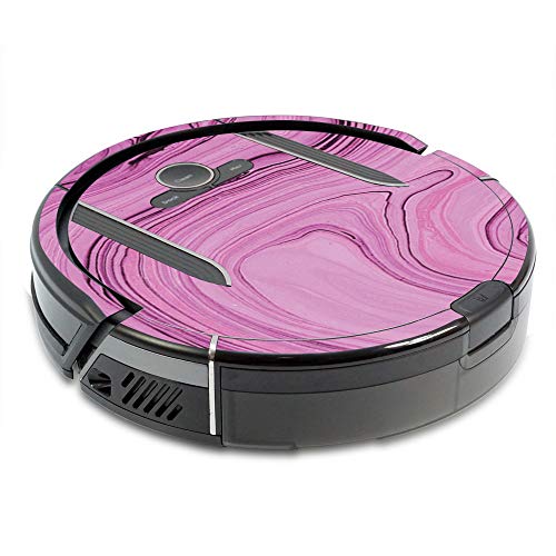 Image of MightySkins Skin Compatible with Shark Ion Robot R85 Vacuum Minimum Coverage - Pink Thai Marble | Protective, Durable, and Unique Vinyl Decal wrap Cover | Easy to Apply, Remove | Made in The USA