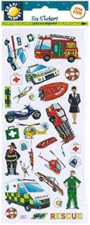 Craft Planet CPT 6561012 Fun Stickers-Love Hearts, Assorted