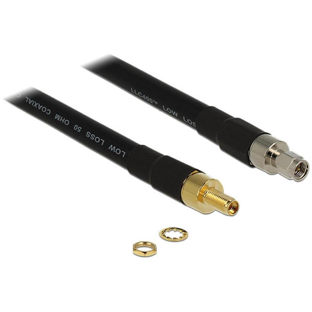 DELOCK CABLE DE ANTENA SMA MACHO SMA HEMBRA CFD400 LLC400