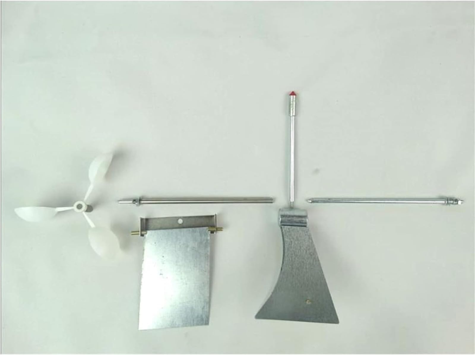 Direzione del vento Anemometro del vento Scuola elementare Attrezzatura sperimentale Velocità del vento naturale Dimostrazione Strumento didattico di fisica Anemometro del vento Misurazione
