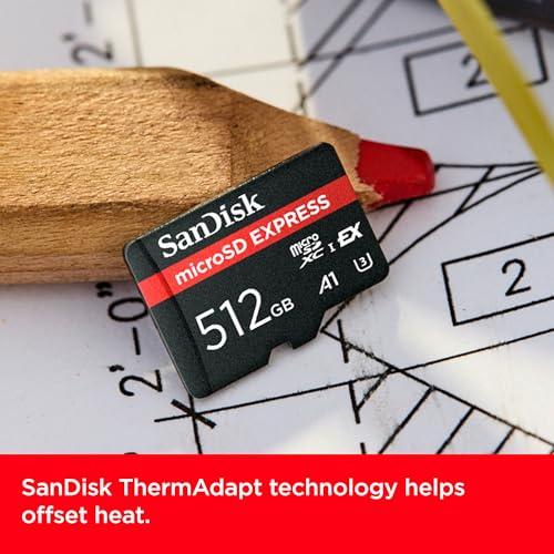 SanDisk SanDisk 512GB microSD Express SDSQXFN-512G-GN4NN の商品画像 6