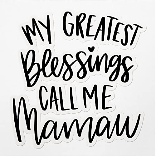 Vinyl Stickers Decals Of My Greatest Blessings Call Me Mamaw