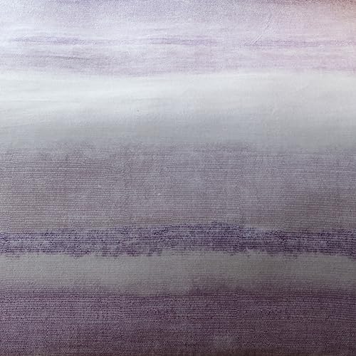 Appletree Mauve Gradient Stripe Duvet Cover Single (140x200cm), 100% Brushed Cotton, 1 Pillowcase - Image 4