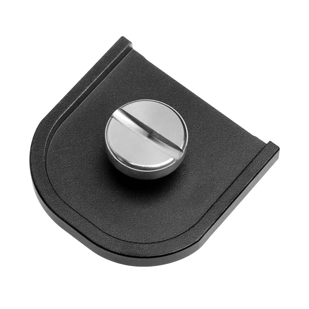 Alvin's Creativity Alvins 1/4" Screw Positioning Pin Adapter Plate for ARRI SamllHD Quick Release Lock Bracket, Anti-Twist Thread with 1/4" Screws