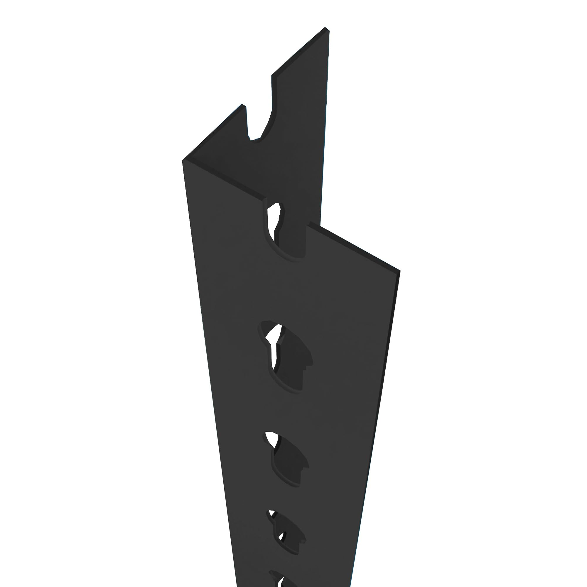 Simon Rack Perfil Estantería Metálica, 1 Unidad, 1500x48,5x48,5mm, Antracita - Simontaller