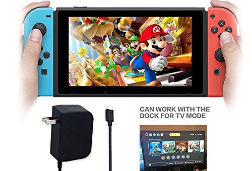 Nintendo Switch adaptador AC, carregador rápido anyqoo adaptador de alimentação USB Type-C Carregame