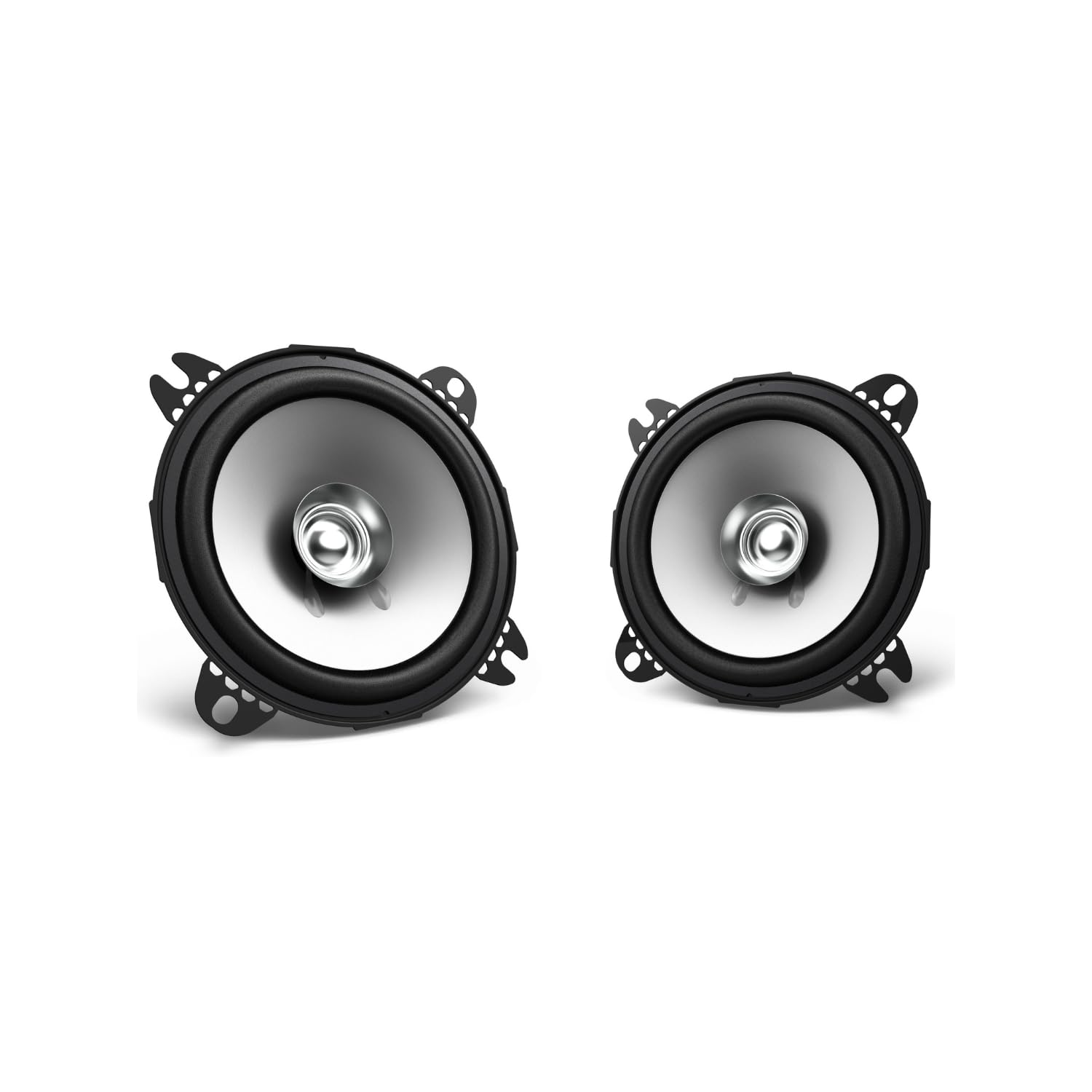 JVC CS-J410X Altoparlanti biconici da 10 cm, Potenza di picco di 210W e potenza RMS di 21W, Risposta in frequenza di 45-20,000Hz, Pressione sonora di 90dB/W.m, Nero