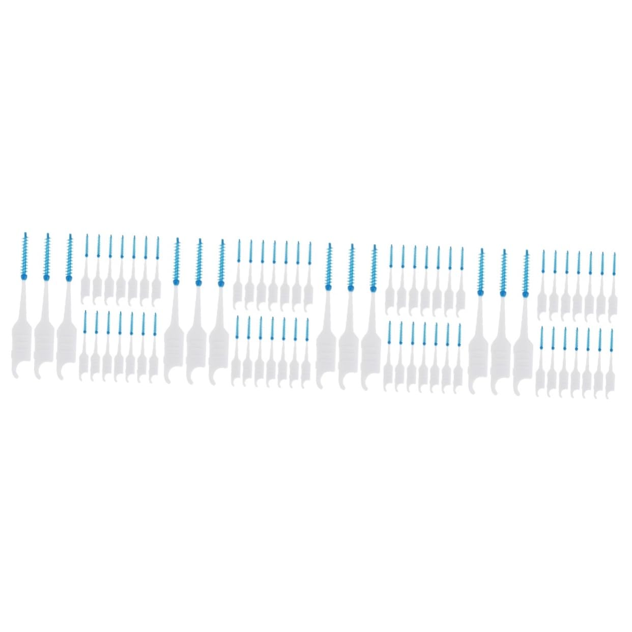 Healvian 800pezzi Scovolini Interdentali Morbido Strumenti Di Pulizia Orale Flessibili Per La Dei Denti Accessori Per La Salute Previene Alito Cattivo e Placca