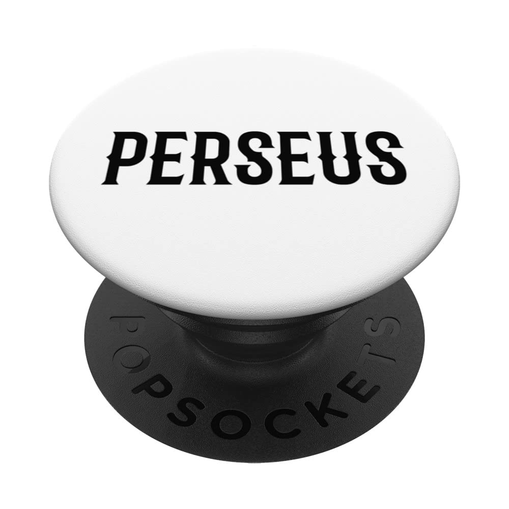 Perseus Costume. Classic Greek Hero / God Perseus Costume PopSockets Swappable PopGrip, Black