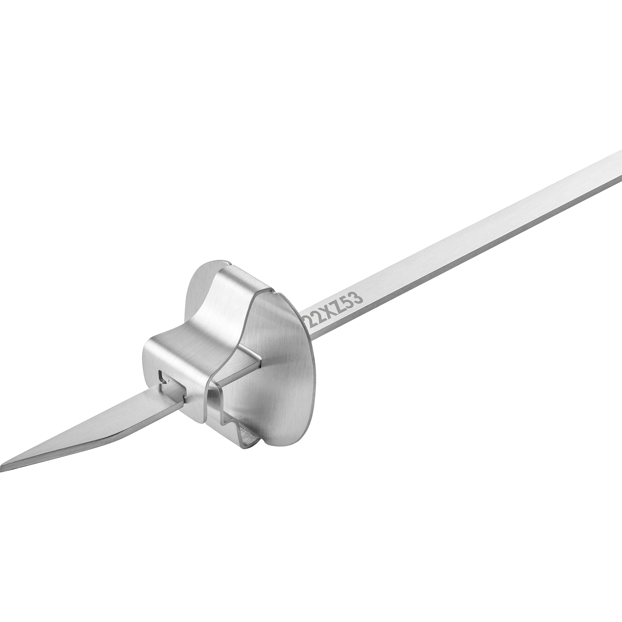 ZWILLING BBQ+ Spieß-Set aus Edelstahl, 5-teiliges Set, verstellbare Spieße, halten Lebensmittel an Ort und Stelle, 29,0 x 3,6 cm, spülmaschinenfest