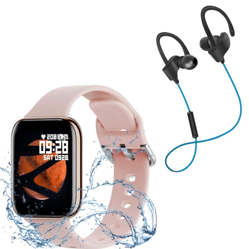 Lapras ππ¨π¦ππ¨ Smart Fitness Watch, Heart Rate & Fitness Activity Tracker Watch and Wireless Bluetooth Neckband for Men & Woman ππ ππππ«π¬ πππ«π«ππ§ππ²